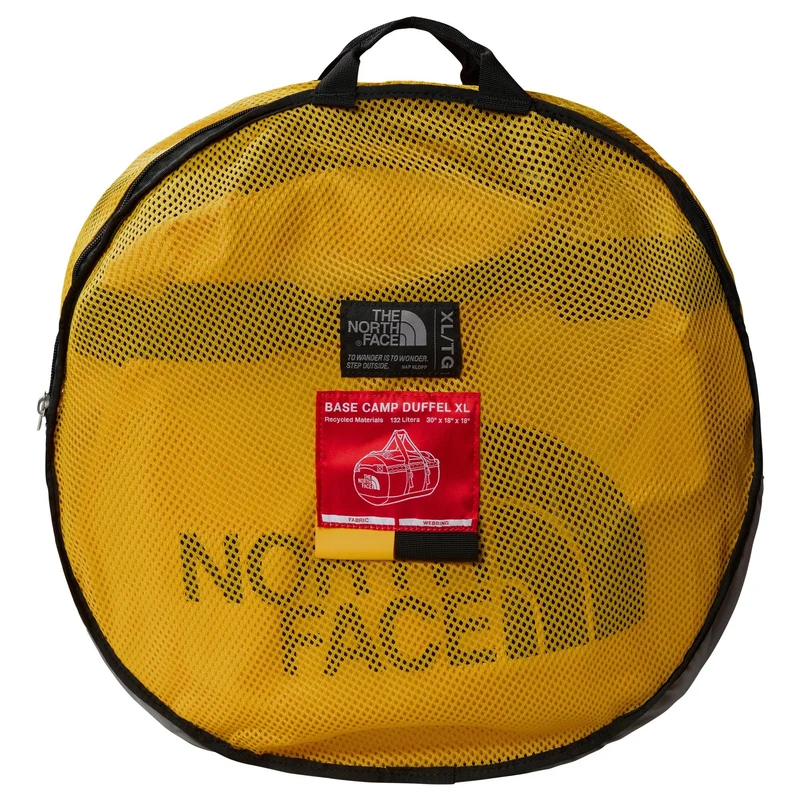 The North Face Base Camp Duffel XL 132 - Bolsa de viaje 75.5 cm (summit gold-tnf black)