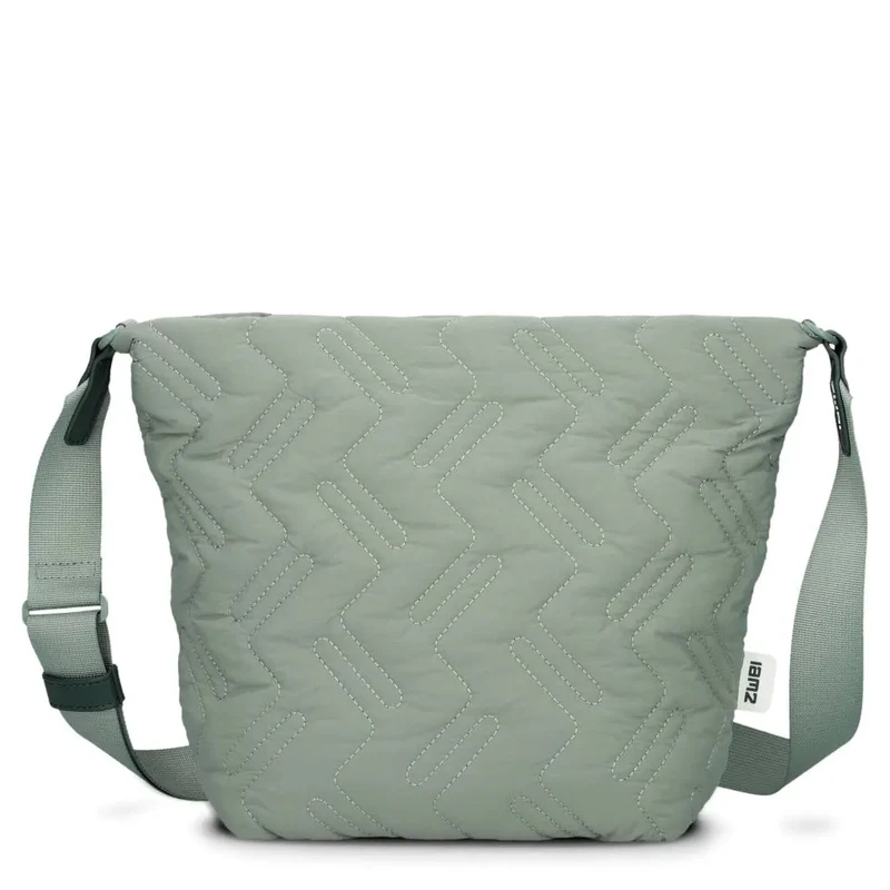 zwei Cleo - Bolso bandolera 35 cm (eucalyptus-new)
