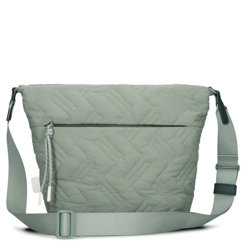zwei Cleo - Bolso bandolera 35 cm (eucalyptus-new)