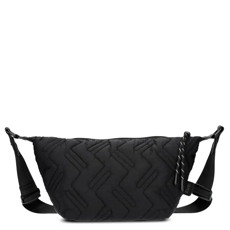 zwei Cleo - Bolso bandolera 36 cm (black-new)