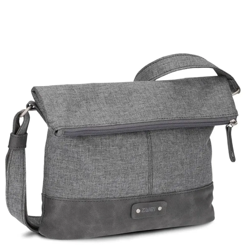 zwei Olli OT6 - Bolso de hombro 20/29 cm (grey)