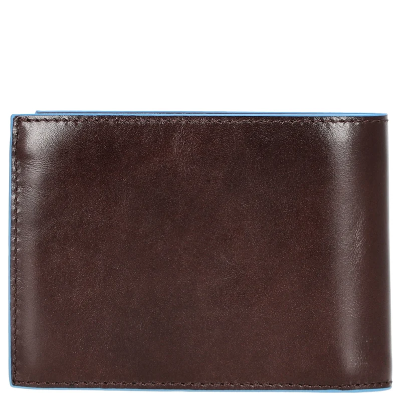 Piquadro Blue Square - Cartera de hombre 4cc 12.5 cm (mahogany)
