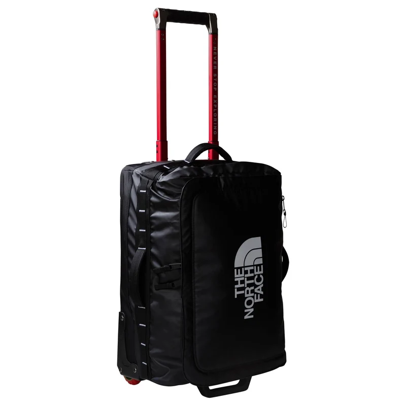 The North Face Base Camp Voyager Roller 21 - Bolsa de viaje con ruedas 55 cm (tnf black-tnf white-npf)