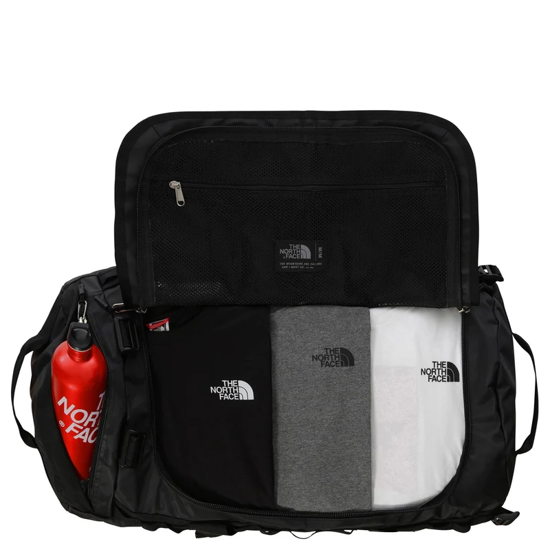 The North Face Base Camp Duffel M 71 - Bolsa de viaje/mochila 64 cm (tnf black-tnf white)