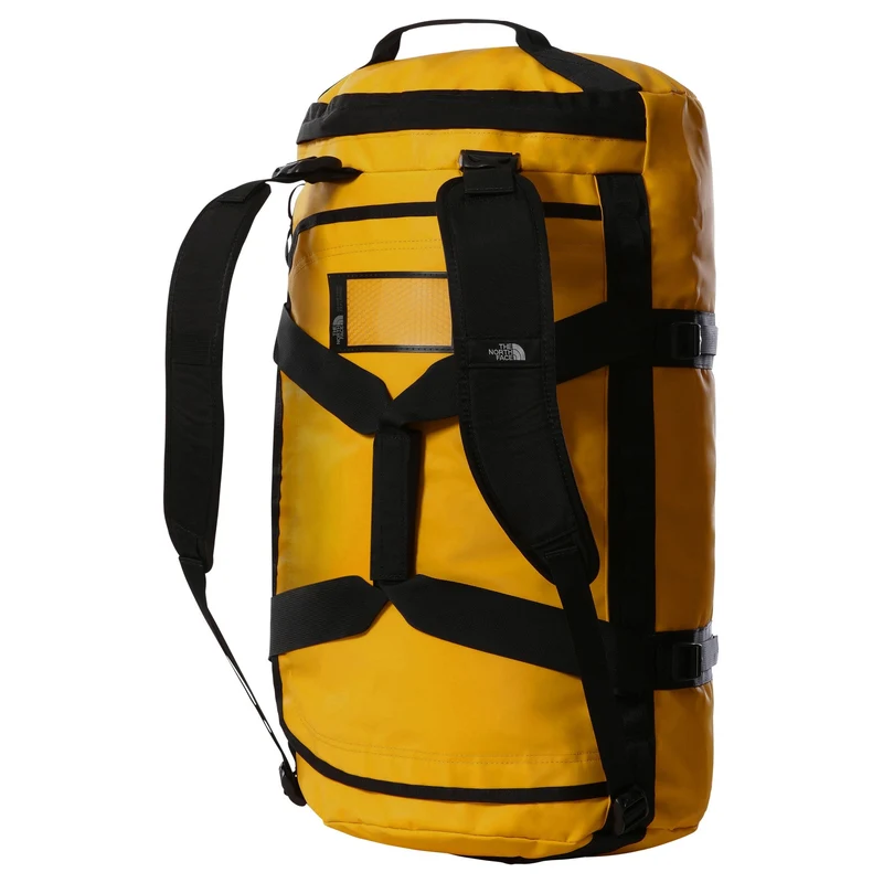 The North Face Base Camp Duffel M 71 - Bolsa de viaje/mochila 64 cm (summit gold-tnf black)