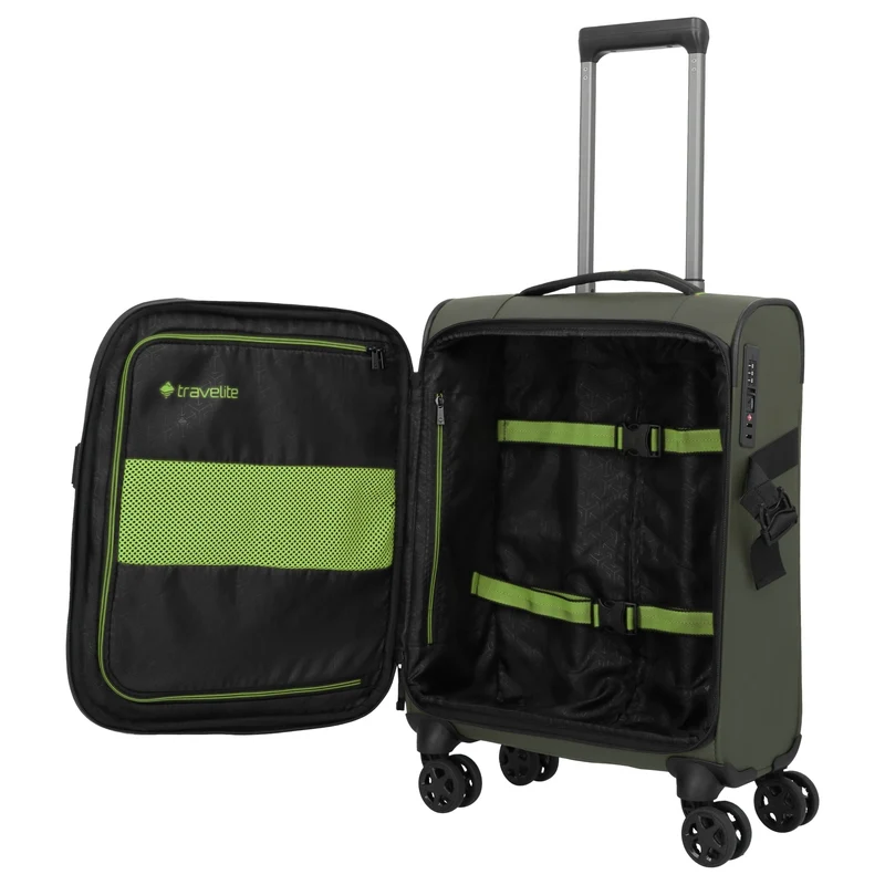 Travelite Briize - Trolley de cabina con 4 ruedas S 55 cm (khaki)