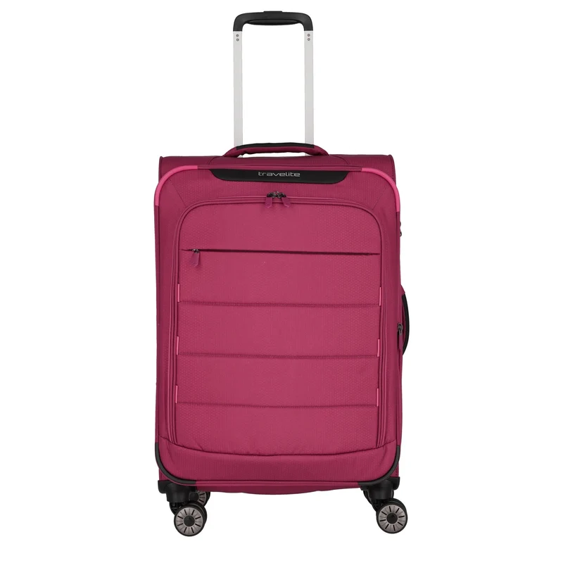 Travelite Skaii - Trolley de 4 ruedas M 67 cm expandible (abendrot)