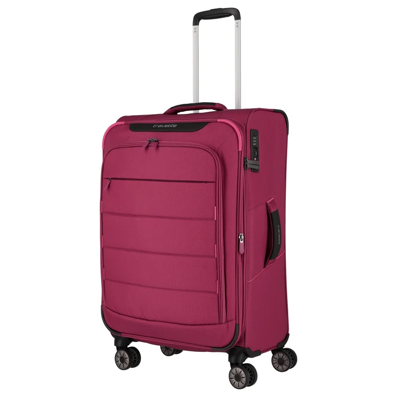 Travelite Skaii - Trolley de 4 ruedas M 67 cm expandible (abendrot)
