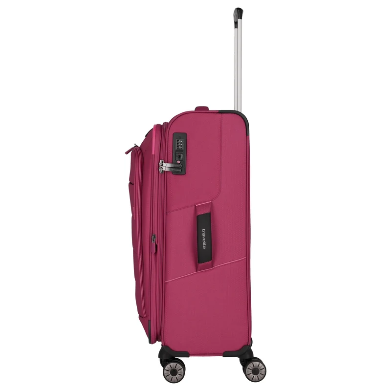 Travelite Skaii - Trolley de 4 ruedas M 67 cm expandible (abendrot)