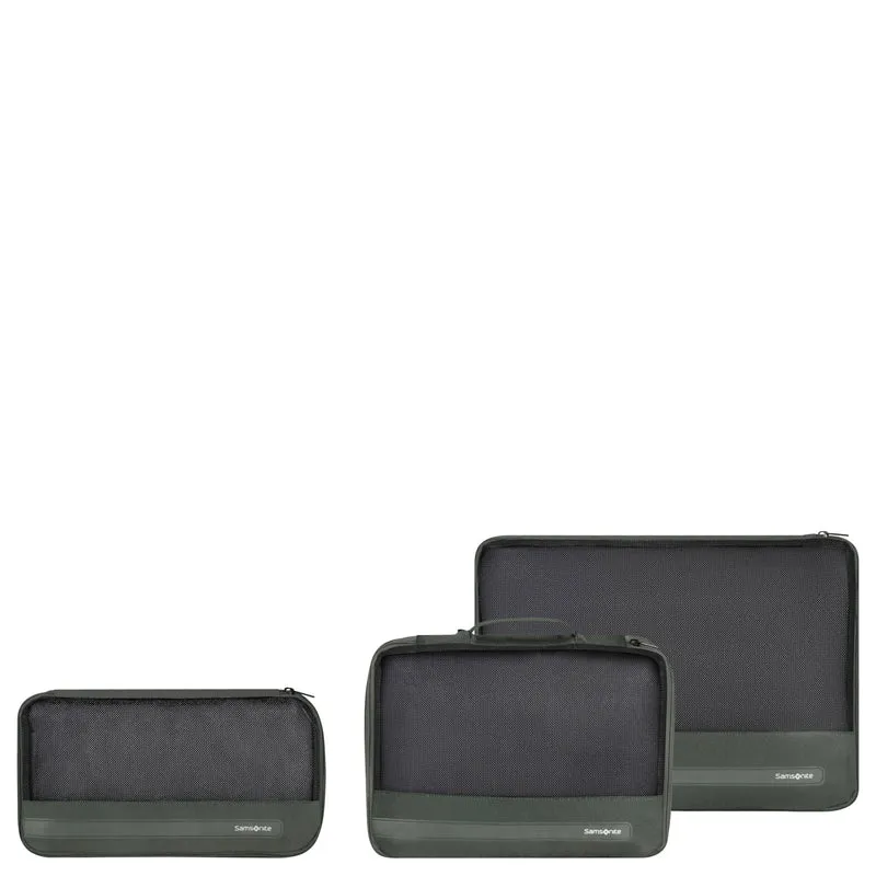 Samsonite Ta Revolution Set - Bolsa de viaje Set 3 pzas. (green)