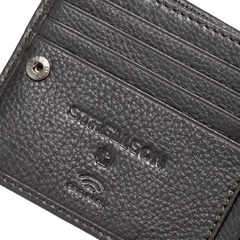Strellson Dalston Myles Billfold - Cartera 7cc 12 cm (dunkelbraun)