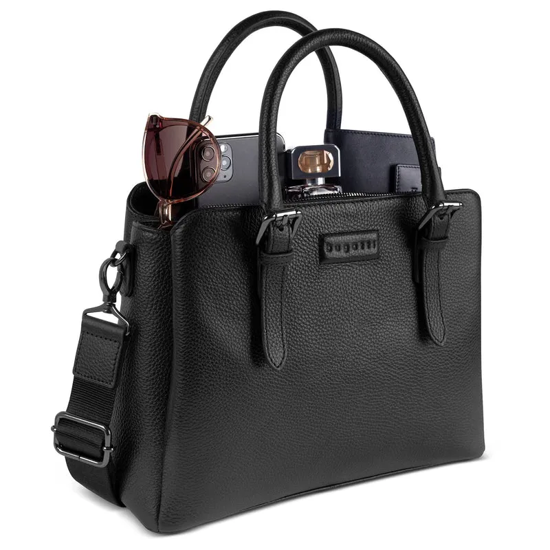 bugatti Elsa - Bolso de mano 30 cm (schwarz)