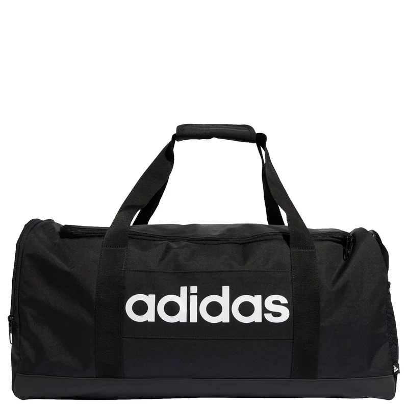 adidas Linear - Bolsa deportiva M 56 cm (black/black/white)