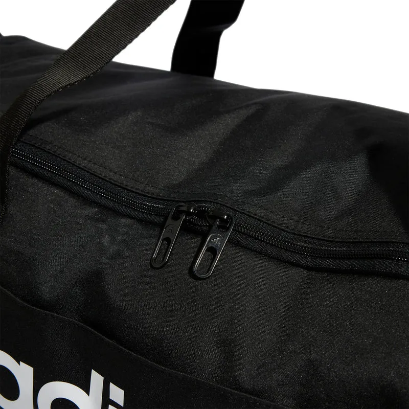 adidas Linear - Bolsa deportiva M 56 cm (black/black/white)