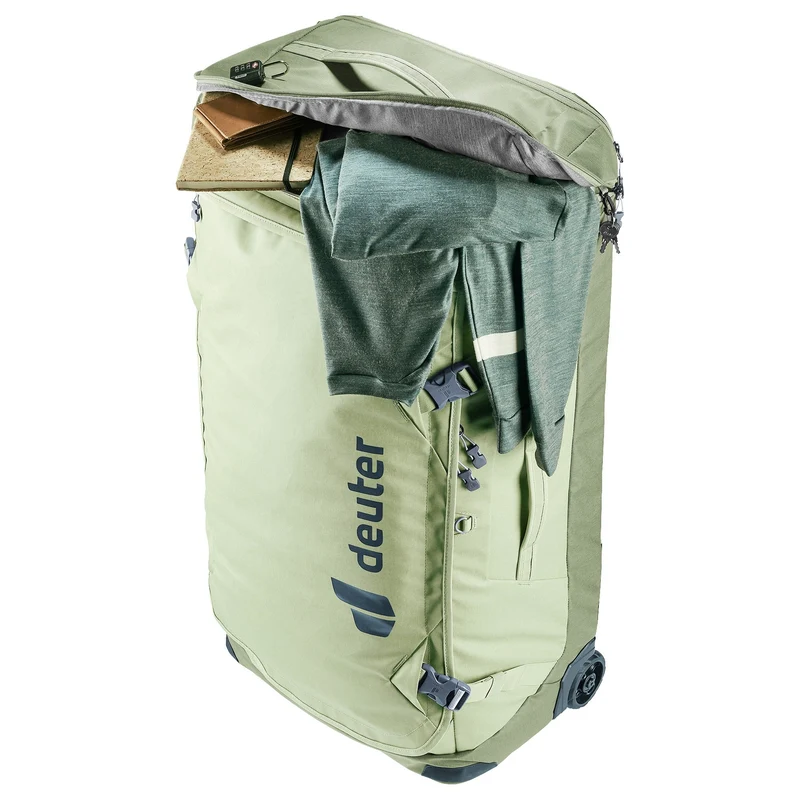 Deuter Duffel Pro Movo 90 - Bolsa de viaje con ruedas 86 cm (mineral-grove)