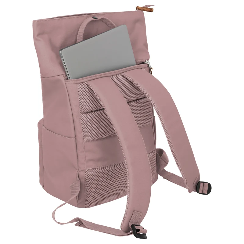 Travelite Basics Short Handle - Mochila enrollable 46 cm (smokey rose)