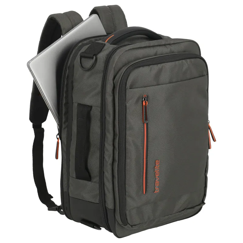 Travelite Crosslite - Bolsa de cabina/Mochila S 40 cm (oliv)