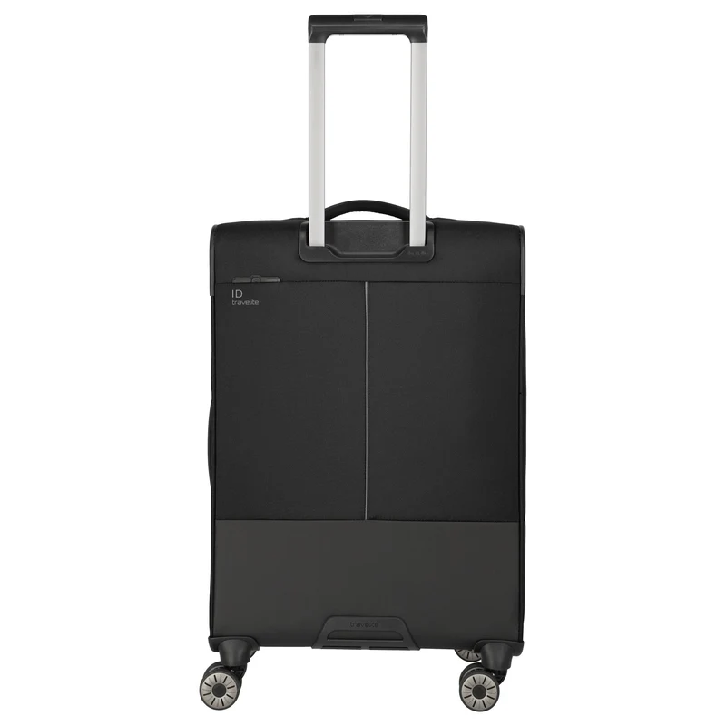 Travelite Crosslite - Trolley de 4 ruedas M 66 cm expandible (black)