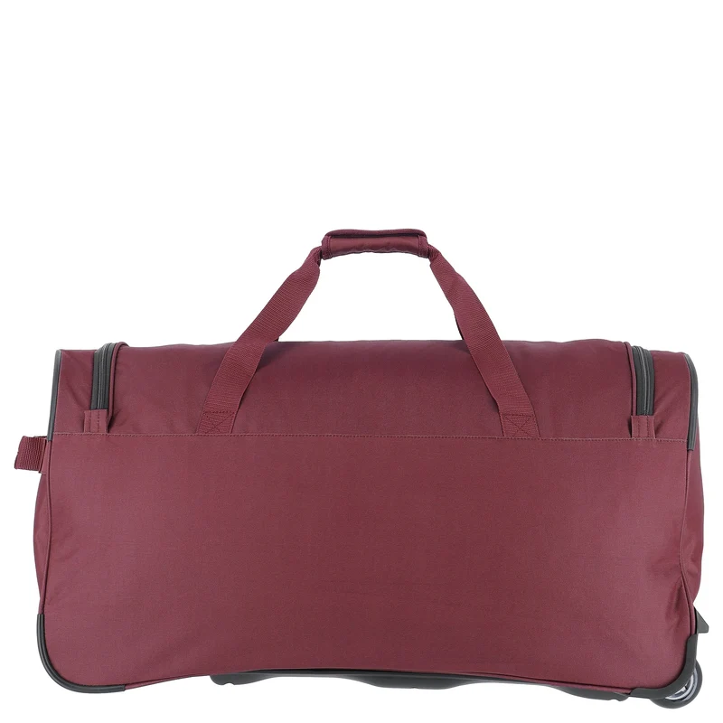 Travelite Basics Fresh - Bolsa de viaje con ruedas 89L 71 cm (bordeaux)