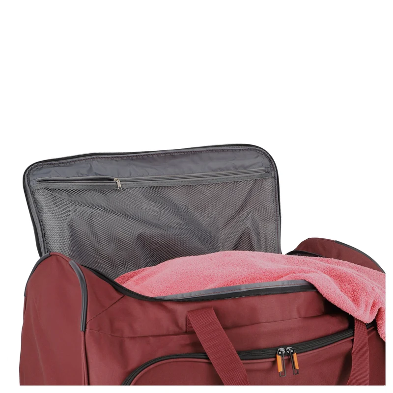 Travelite Basics Fresh - Bolsa de viaje con ruedas 89L 71 cm (bordeaux)
