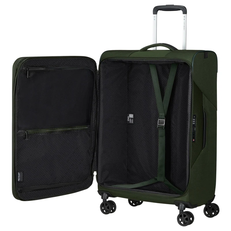Samsonite Litebeam - Maleta de 4 ruedas M 66 cm adulto (color: climbing ivy)