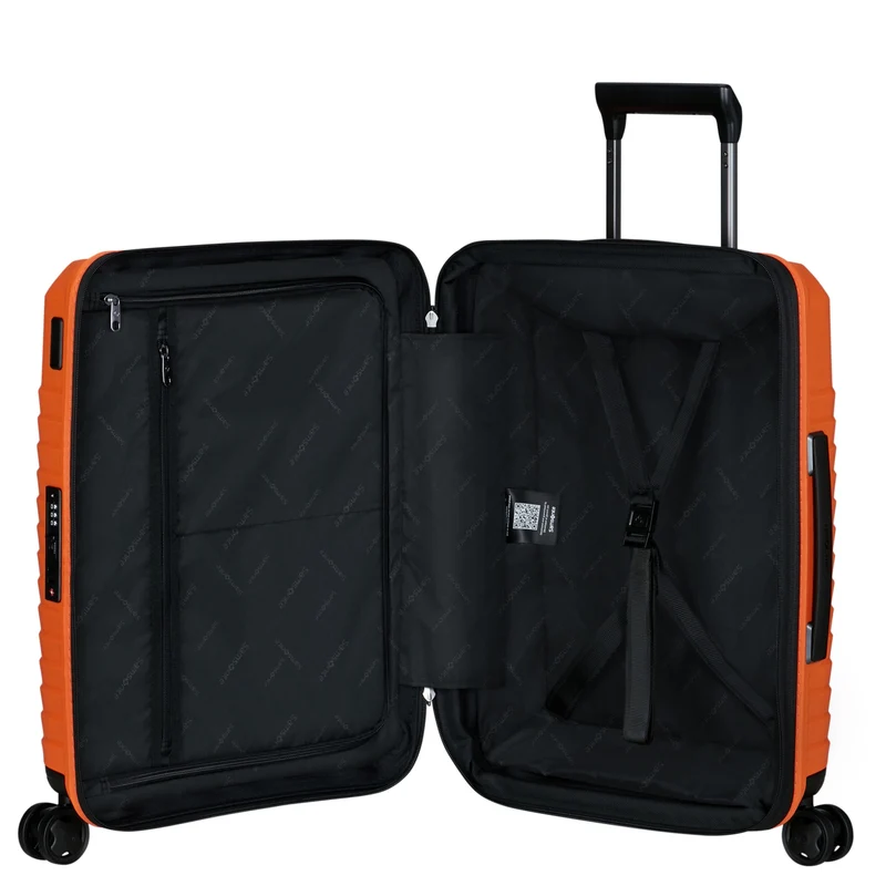 Samsonite - Intuo Trolley de 4 ruedas 55 cm ampliable (Color: albaricoque)