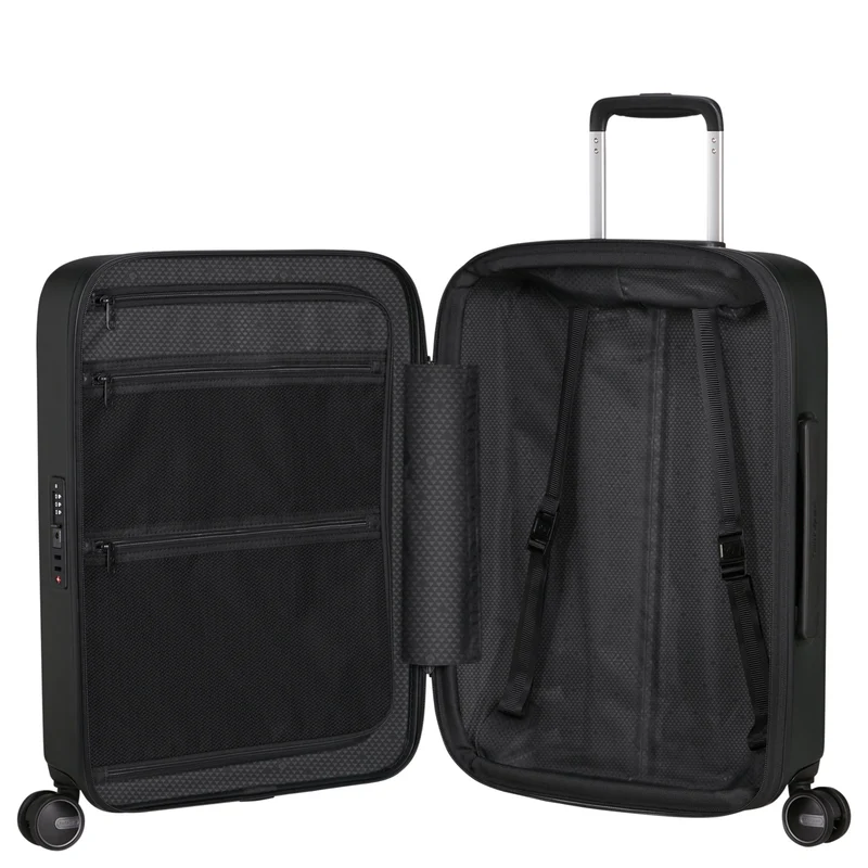 Samsonite Fyrm - Trolley de cabina de 4 ruedas 55 cm expandible (deep green)