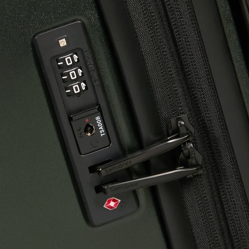 Samsonite Fyrm - Trolley de cabina de 4 ruedas 55 cm expandible (deep green)