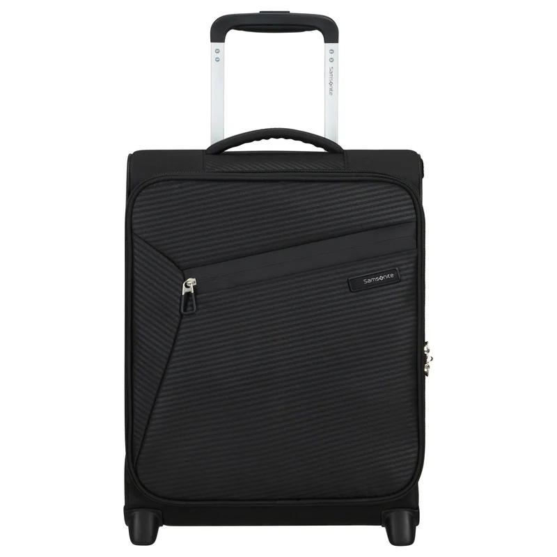 Samsonite Litebeam Upright Underseater - Trolley de cabina con 2 ruedas 45 cm (black)