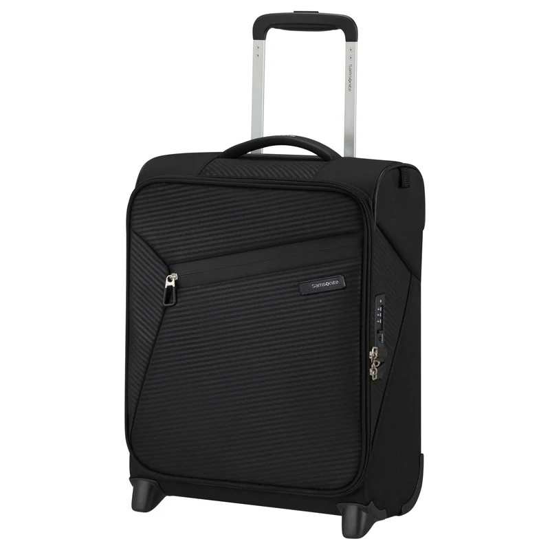 Samsonite Litebeam Upright Underseater - Trolley de cabina con 2 ruedas 45 cm (black)