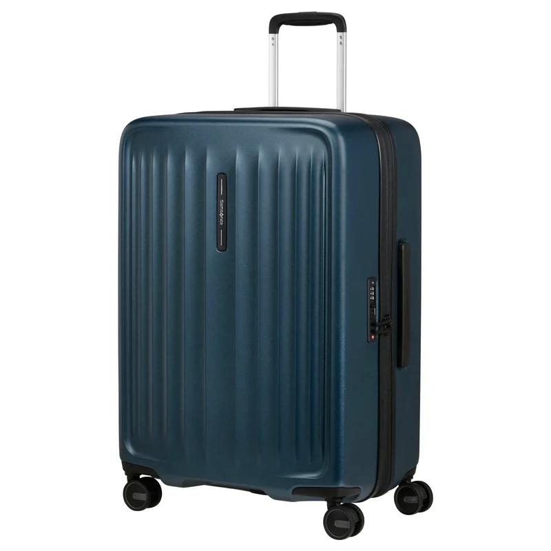 Samsonite Fyrm - Trolley de 4 ruedas 67 cm expandible (steel blue)