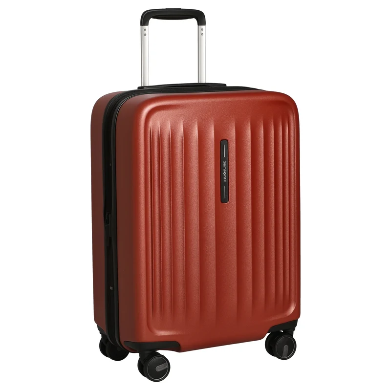 Samsonite Fyrm - Trolley de cabina de 4 ruedas 55 cm expandible (burnt orange)