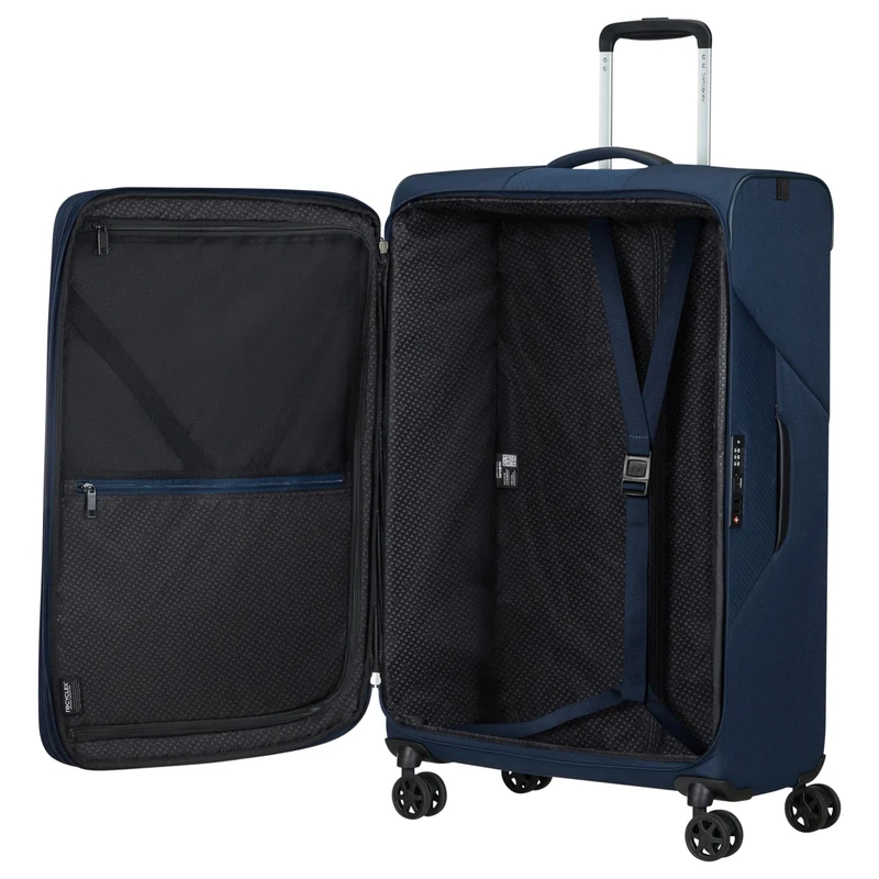 Samsonite Litebeam - Maleta de 4 ruedas L 78 cm (azul medianoche)