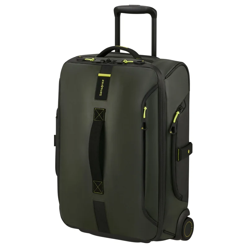 Samsonite Paradiver Light - Bolsa de viaje con ruedas 55 cm (jungle green)