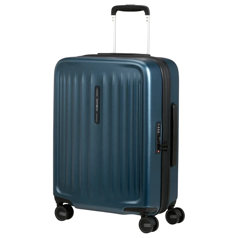 Samsonite Fyrm - Trolley de cabina de 4 ruedas 55 cm expandible (steel blue)