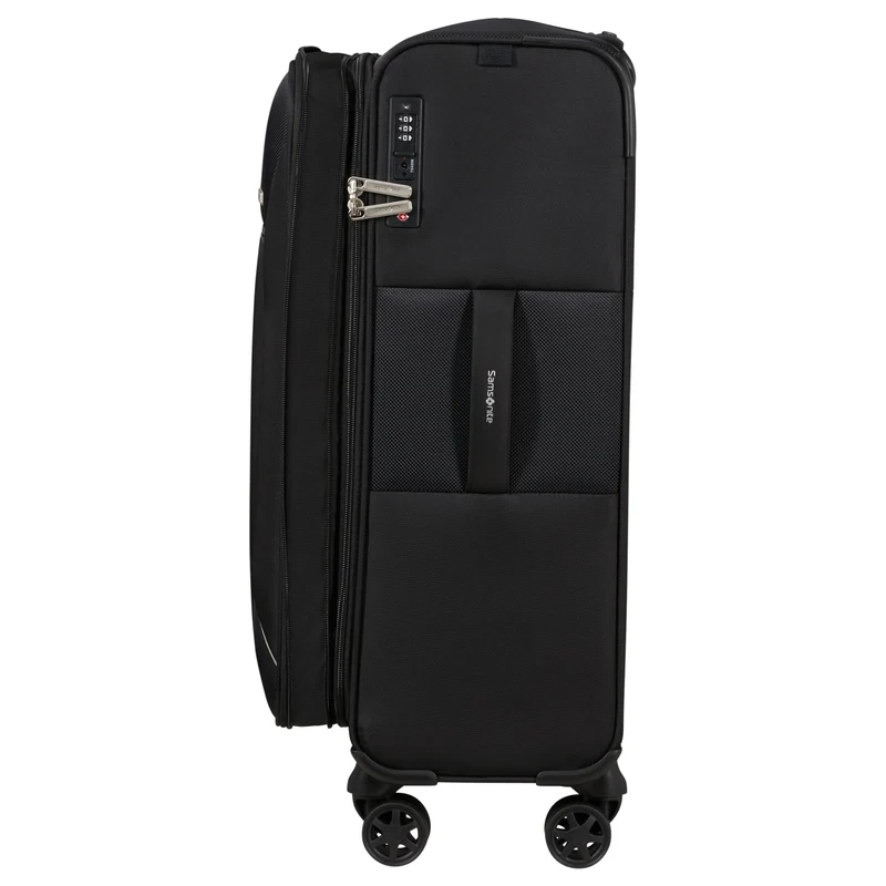 Samsonite Base Breeze - Trolley de 4 ruedas 67 cm expandible (black)