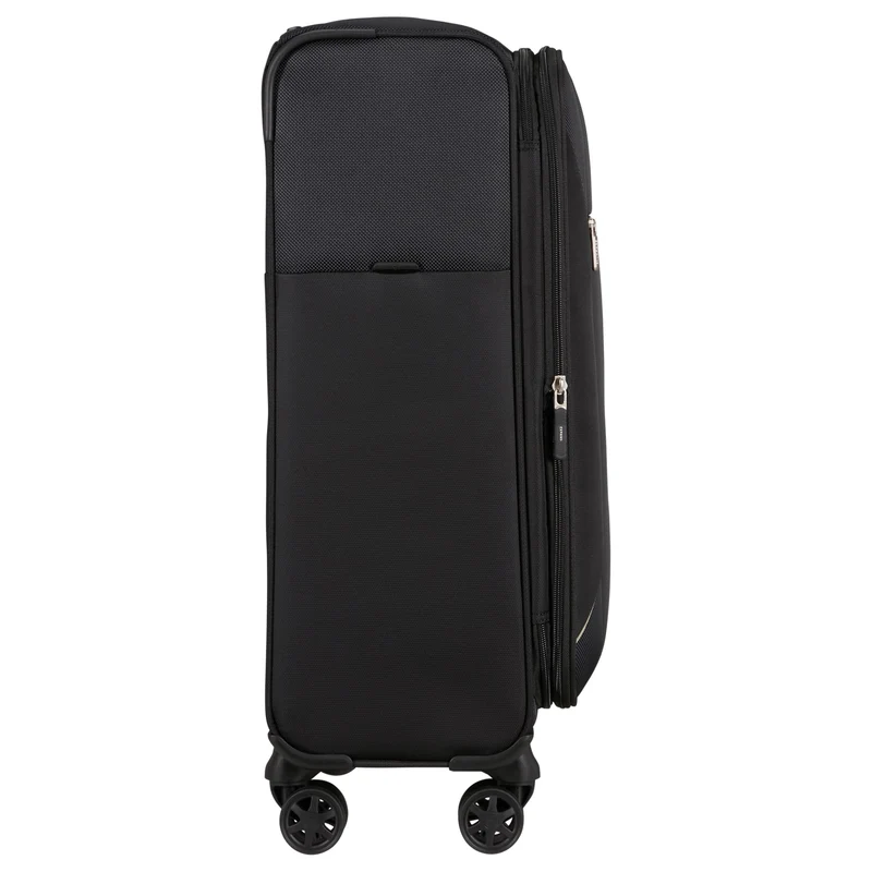 Samsonite Base Breeze - Trolley de 4 ruedas 67 cm expandible (black)