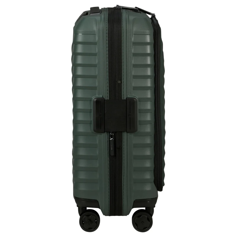 Samsonite Intuo Easy Access - Trolley de cabina con 4 ruedas con compartimento para portátil 15.6" 55 cm expandible (olive green)