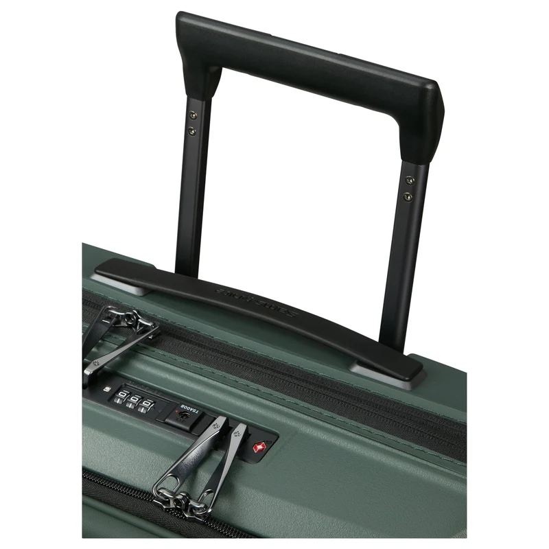Samsonite Intuo Easy Access - Trolley de cabina con 4 ruedas con compartimento para portátil 15.6" 55 cm expandible (olive green)