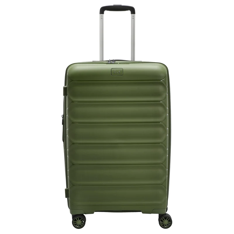 D&N Travel Line 4700+ - Trolley de 4 ruedas M 68 cm expandible (olive green)