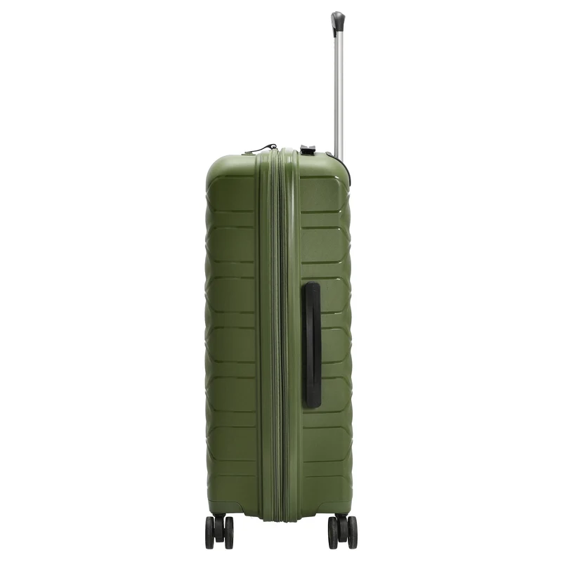 D&N Travel Line 4700+ - Trolley de 4 ruedas M 68 cm expandible (olive green)