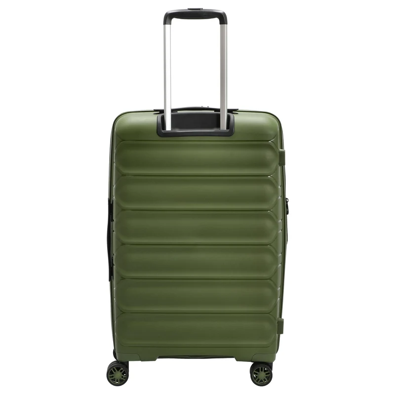 D&N Travel Line 4700+ - Trolley de 4 ruedas M 68 cm expandible (olive green)