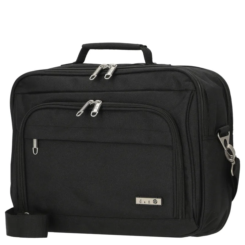D&N Bags & More - Bandolera de vuelo 28 cm (schwarz)