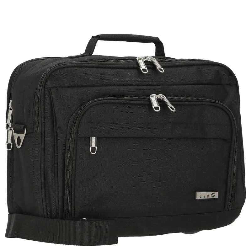 D&N Bags & More - Bandolera de vuelo 28 cm (schwarz)