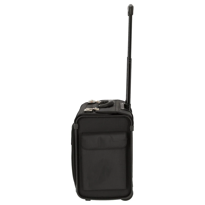 D&N Business - Trolley de negocios con 2 ruedas 46 cm Polyester (schwarz)