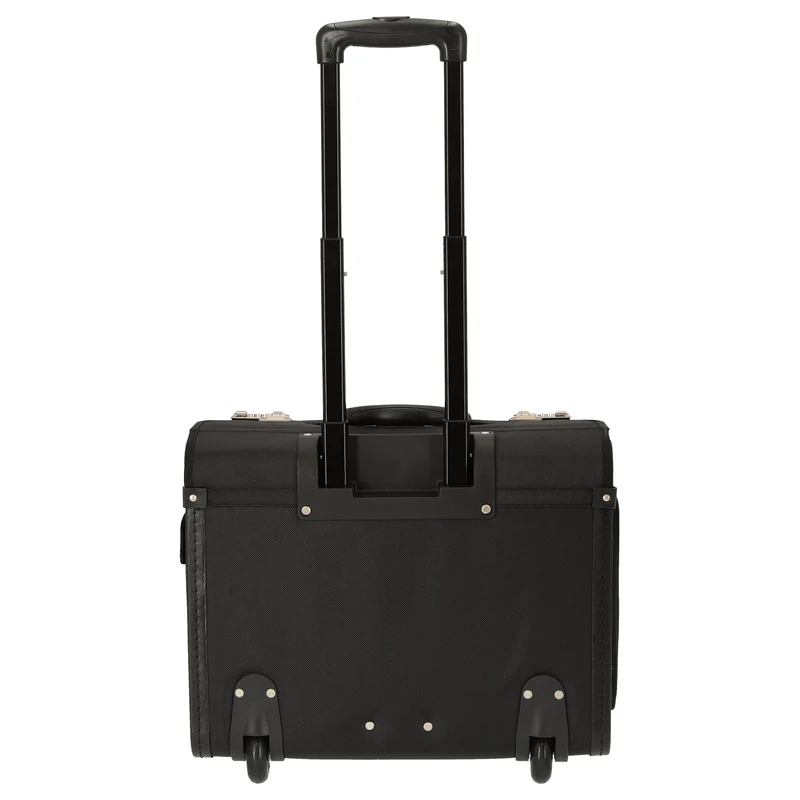 D&N Business - Trolley de negocios con 2 ruedas 46 cm Polyester (schwarz)