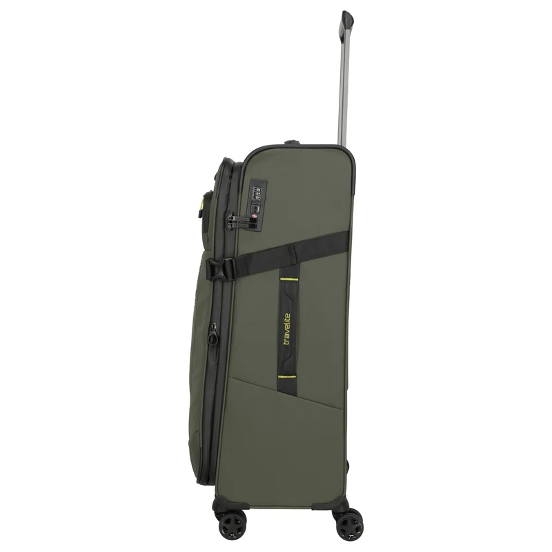 Travelite Briize - Trolley de 4 ruedas L 78 cm expandible (khaki)