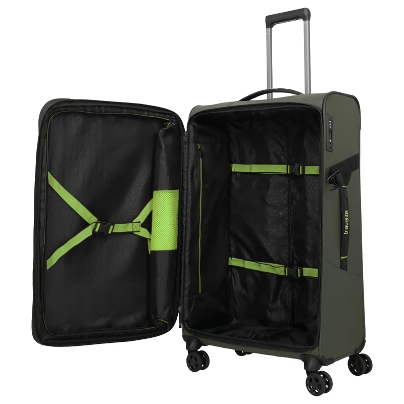 Travelite Briize - Trolley de 4 ruedas L 78 cm expandible (khaki)