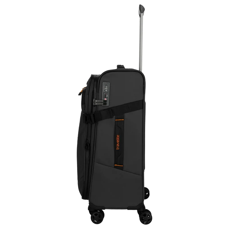 Travelite Briize - Trolley de 4 ruedas M 67 cm expandible (schwarz)