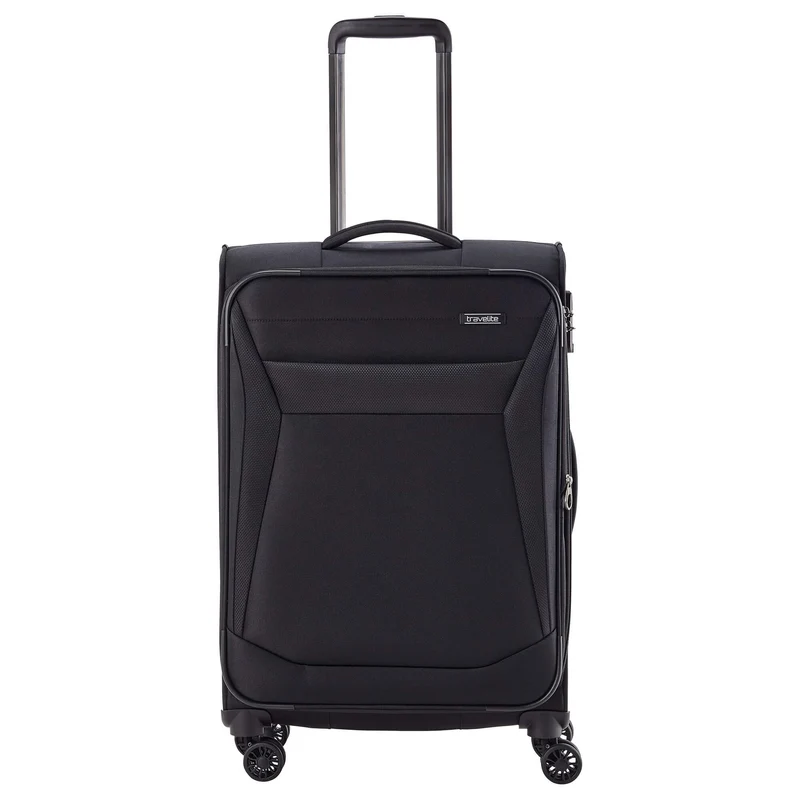 Travelite Chios - Trolley de 4 ruedas M 67 cm expandible (schwarz)